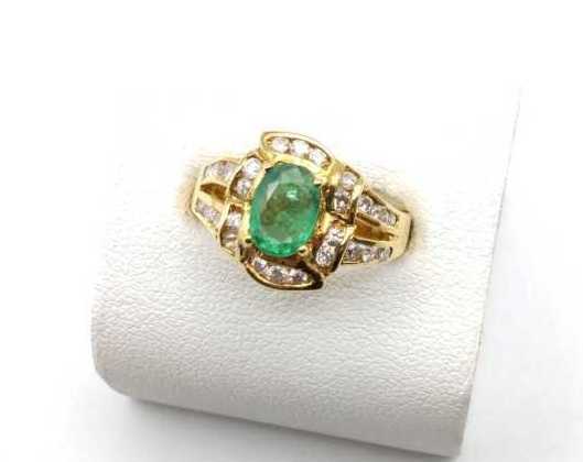 宝石買取 指輪 エメラルド K18